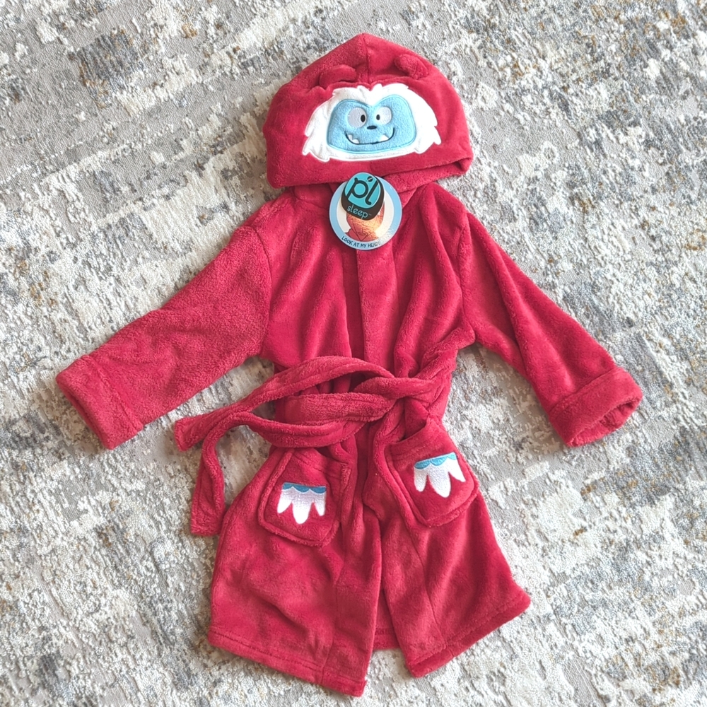Petit Lem Yeti robe housecoat size 4 NEW